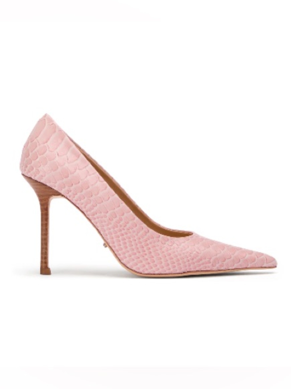 Tony Bianco Niki Pink Python Pointed-Toe Stiletto NWB